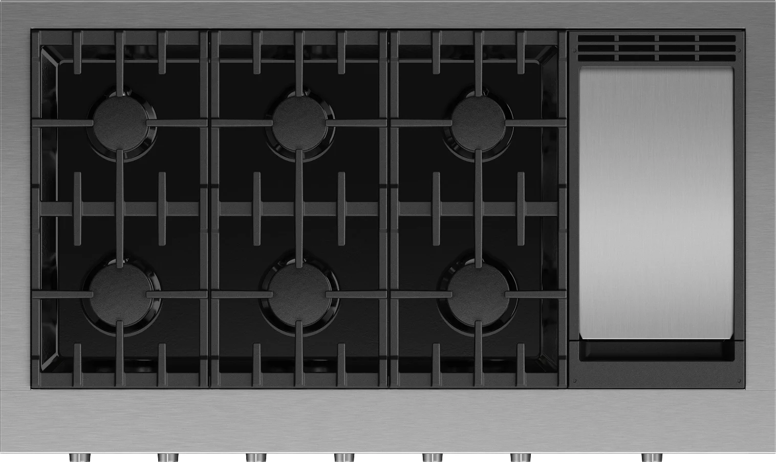 Fisher Paykel CPV3486GDL  9 Series 48 Inch Gas Sealed Burner Rangetop