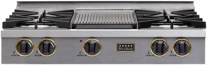 FiveStar TPN0397S 36 Inch Gas Sealed Burner Rangetop