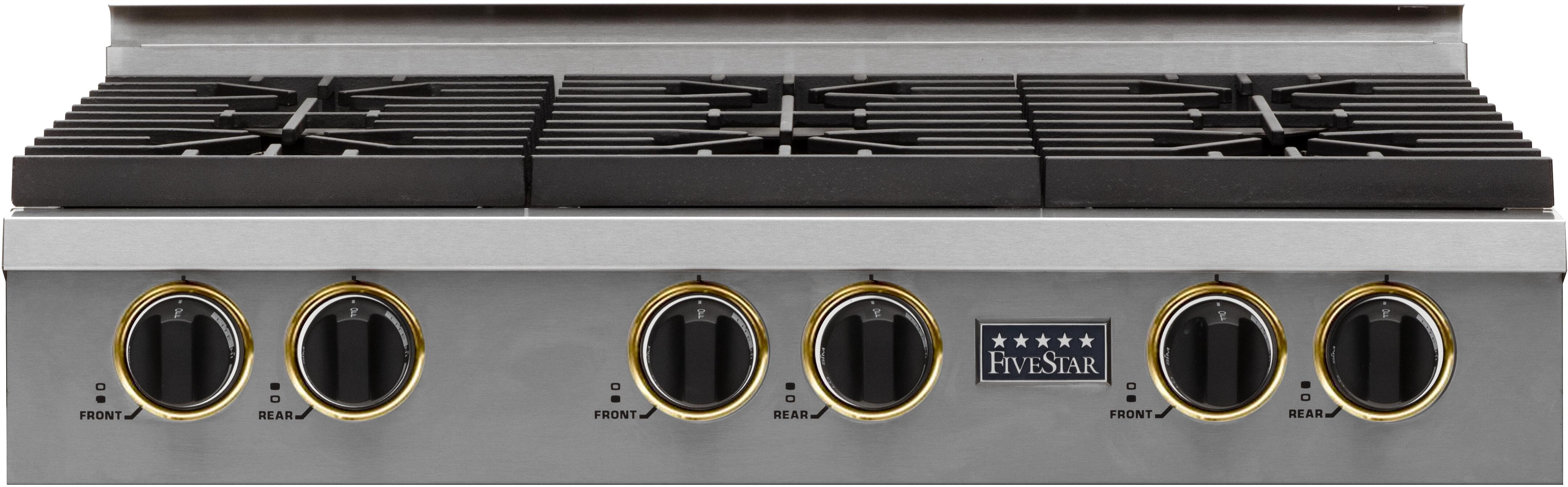FiveStar TTN032S 36 Inch Gas Sealed Burner Rangetop