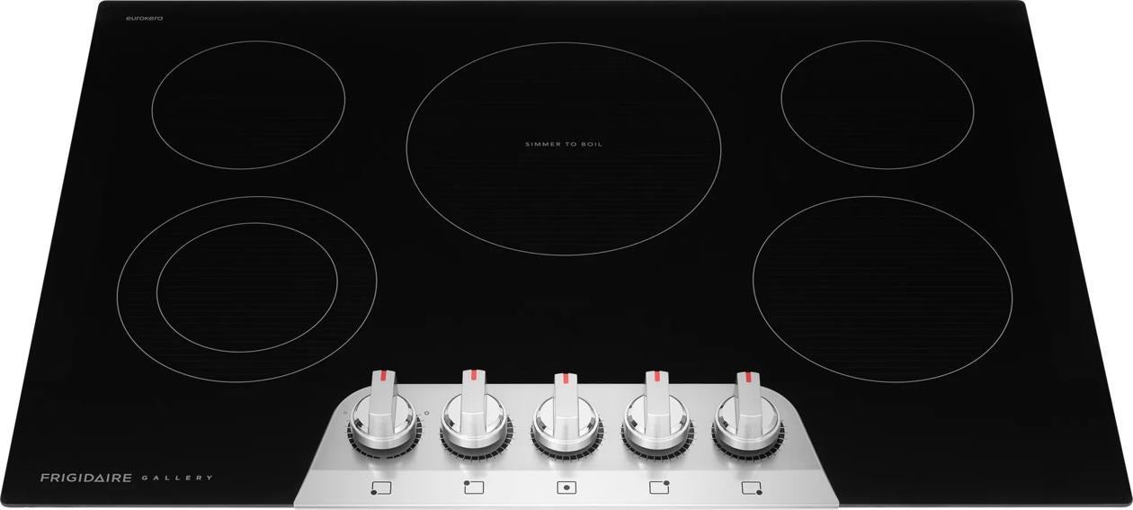 Frigidaire Gallery 30 Inch Electric Cooktop With 5 Radiant Elements: Stainless Steel