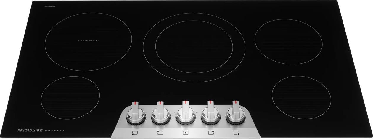 Frigidaire Gallery 36 Inch Electric Cooktop With 5 Radiant Elements: Stainless Steel