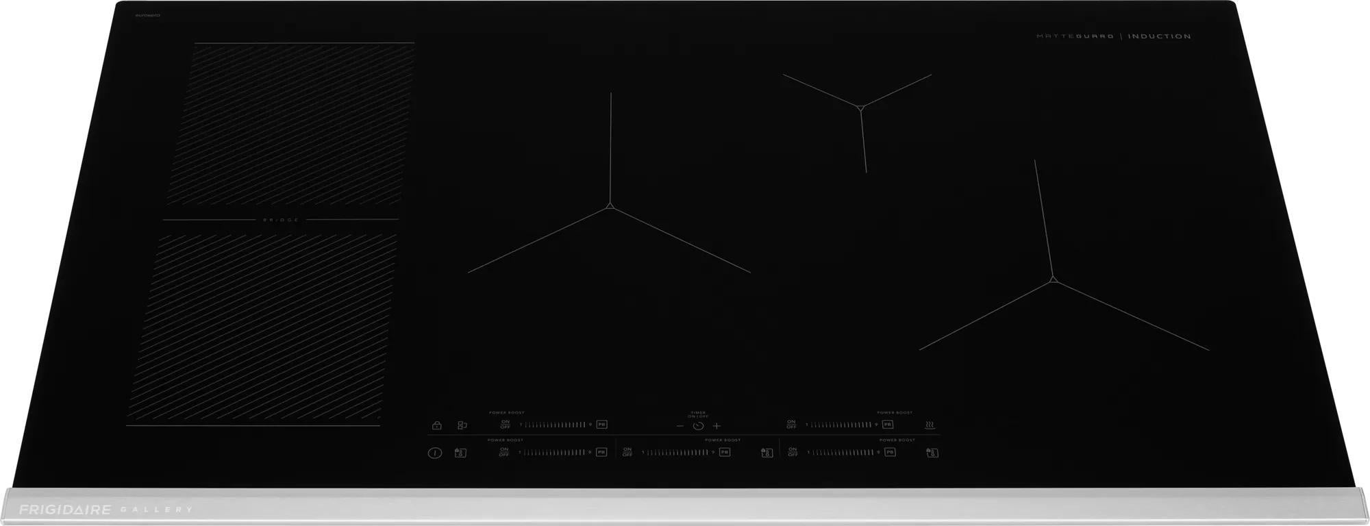 Frigidaire Gallery 36 Induction Cooktop With MatteGuard: Stainless Steel