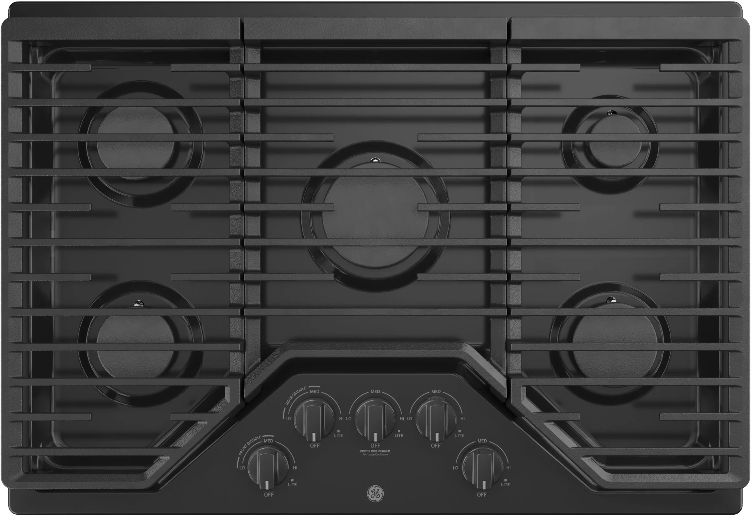 GE JGP5030DLBB 30 Inch Gas Sealed Burner Cooktop