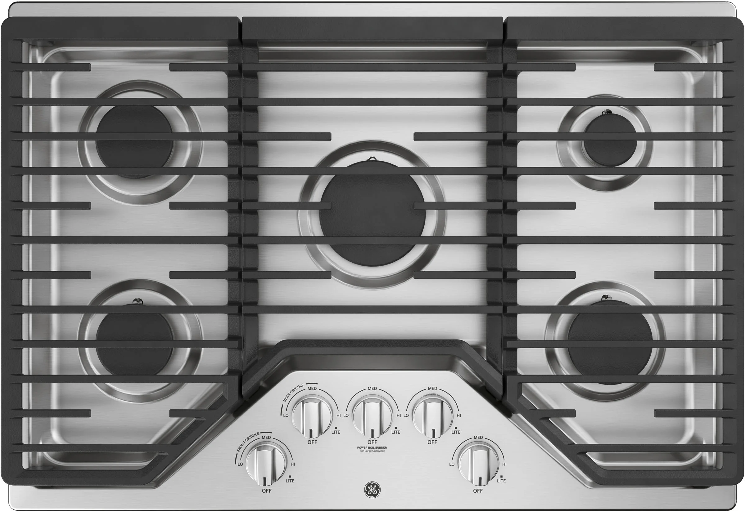 GE JGP5030SLSS 30 Inch Gas Sealed Burner Cooktop