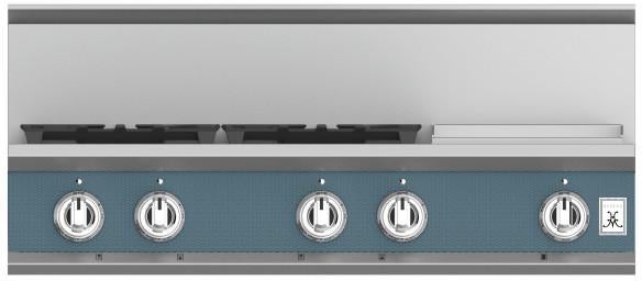 Hestan KRT364GDLPGG 36 Inch Gas Sealed Burner Rangetop