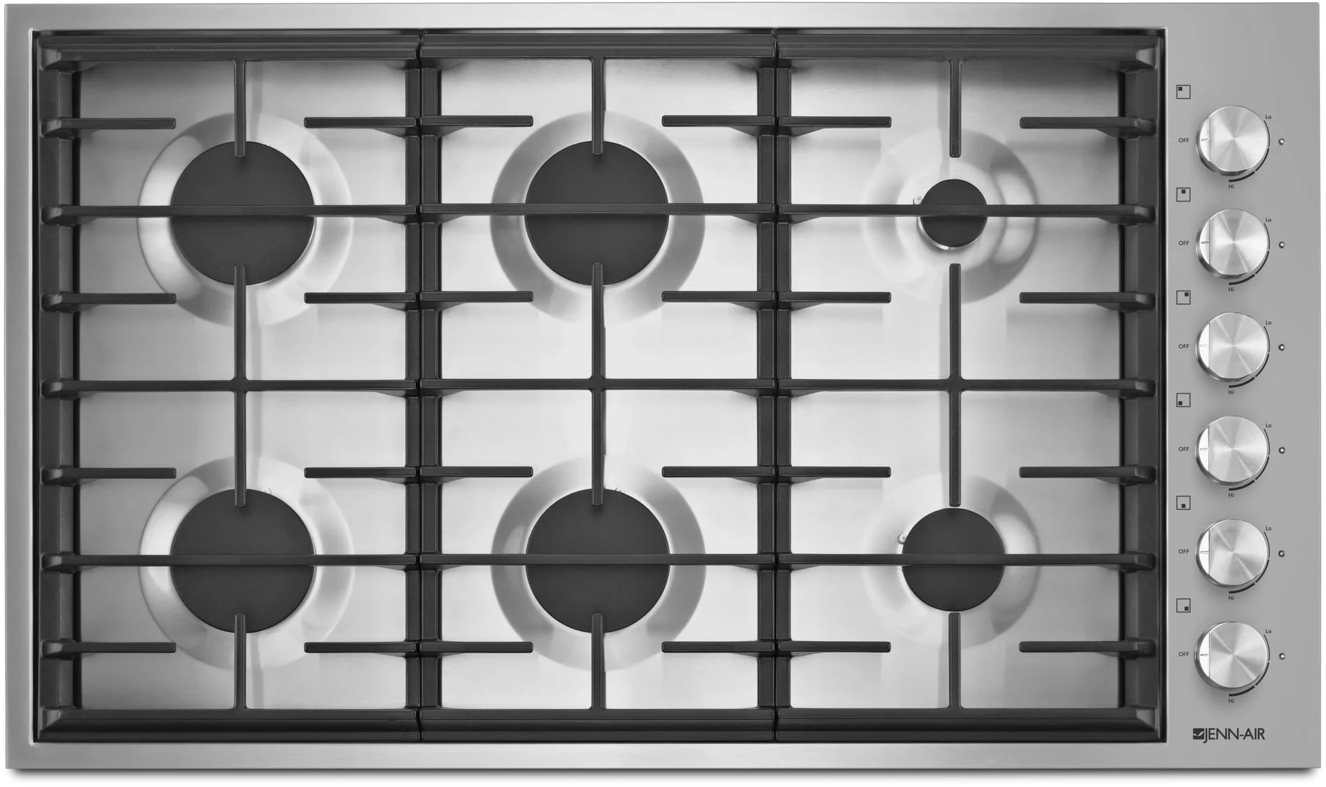 Jenn Air Jenn-Air JGC7636BS 36 Inch Gas Sealed Burner Cooktop
