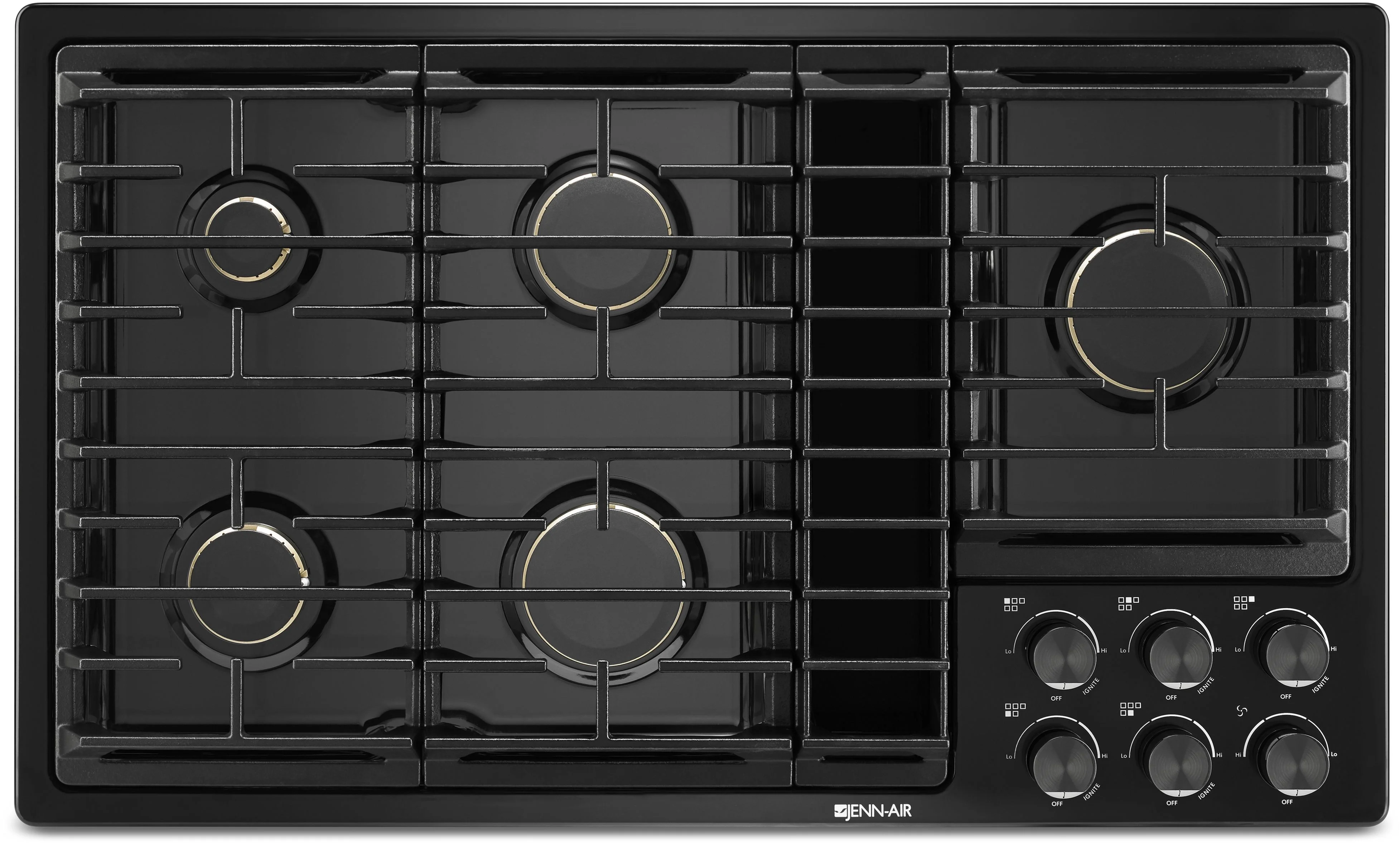 Jenn Air Jenn-Air JGD3536GB 36 Inch Gas Sealed Burner Cooktop