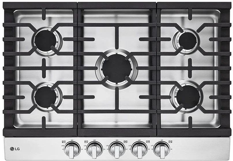 LG CBGJ3023S 30 Inch Gas Sealed Burner Cooktop