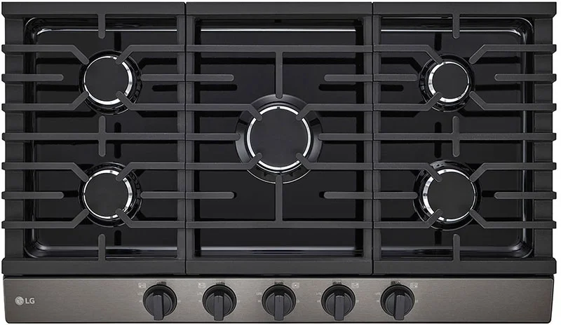 LG CBGJ3623D 36 Inch Gas Sealed Burner Cooktop