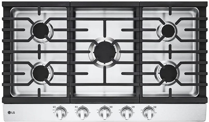 LG CBGJ3623S 36 Inch Gas Sealed Burner Cooktop
