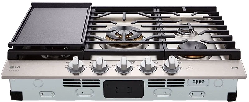 LG Studio CBGS3028S 30 Inch Gas Sealed Burner Cooktop