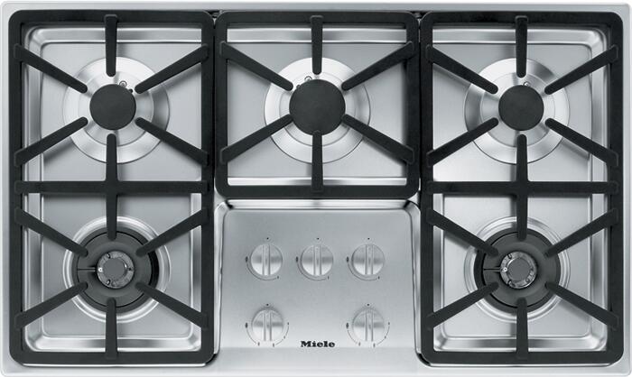 Miele KM3474LP 36 Inch Gas Sealed Burner Cooktop