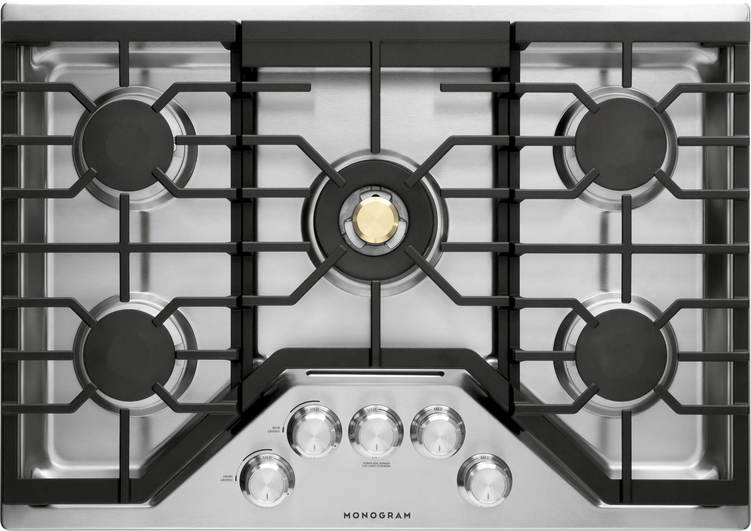 Monogram ZGU30RSLSS 30 Inch Gas Sealed Burner Cooktop