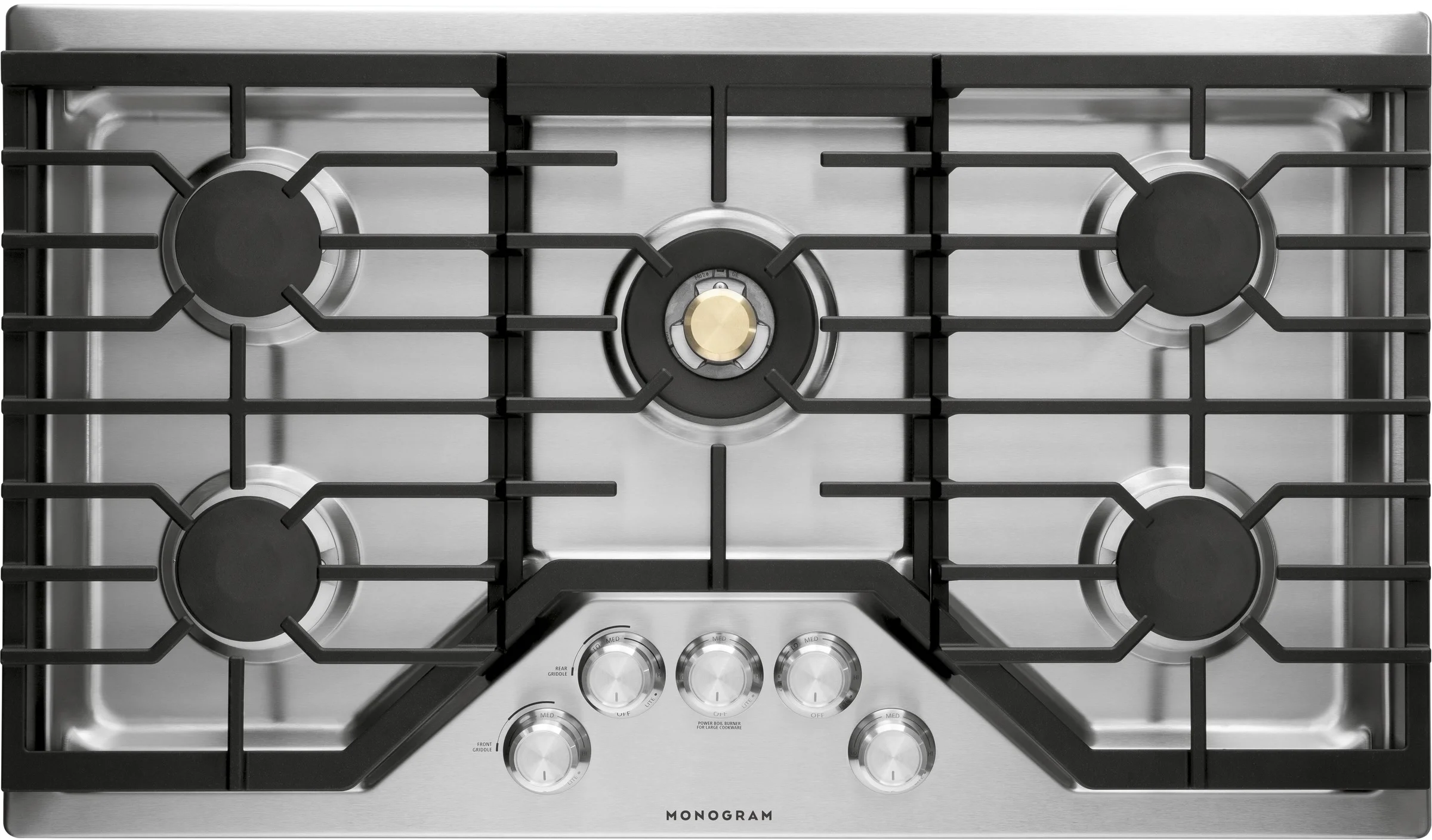 Monogram ZGU36RSLSS 36 Inch Gas Sealed Burner Cooktop