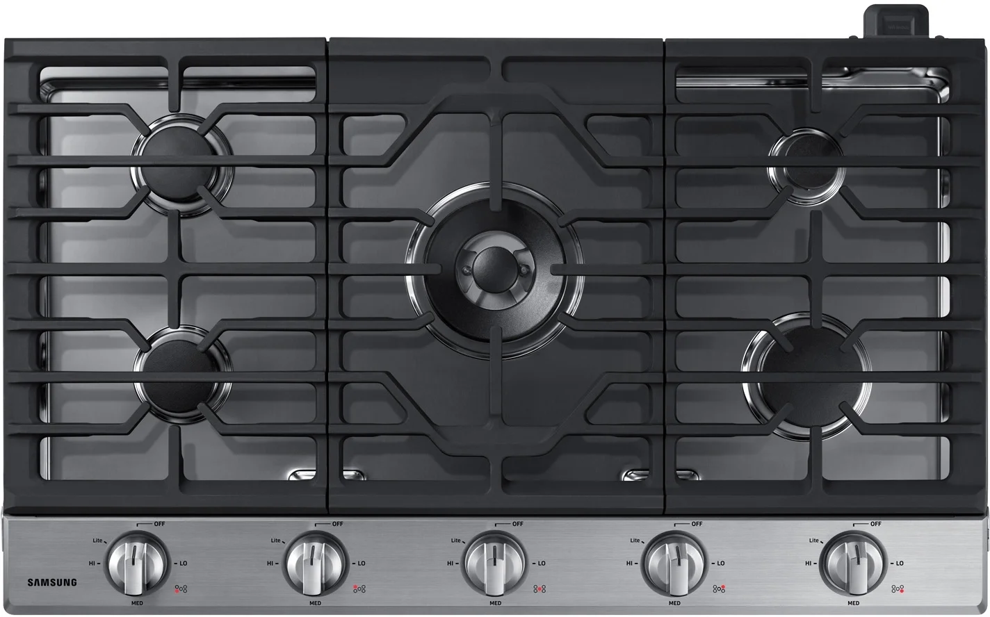 Samsung NA36N6555TS 36 Inch Gas Sealed Burner Cooktop