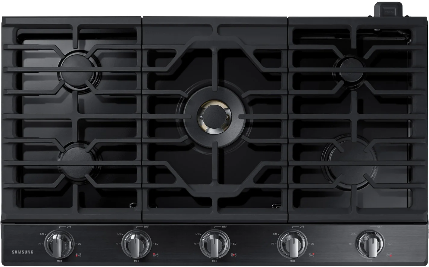 Samsung NA36N7755TG 36 Inch Gas Sealed Burner Cooktop
