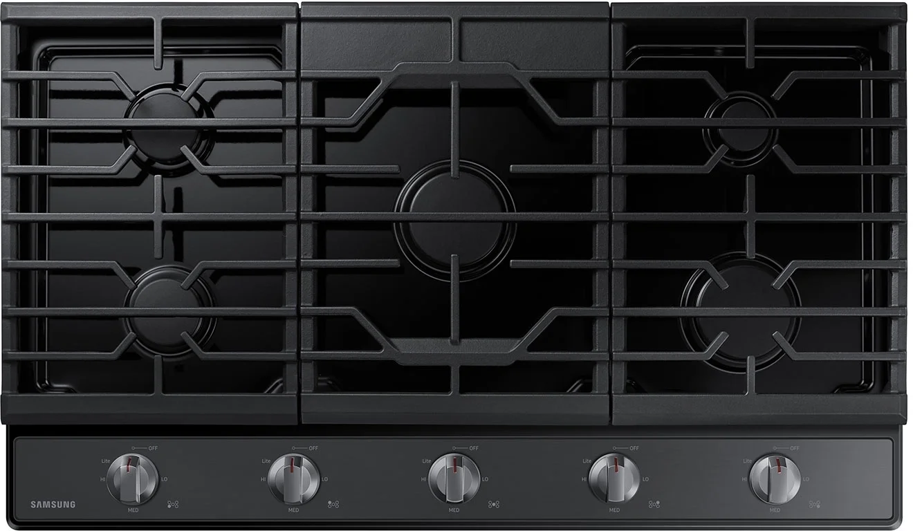 Samsung NA36R5310FG 36 Inch Gas Sealed Burner Cooktop