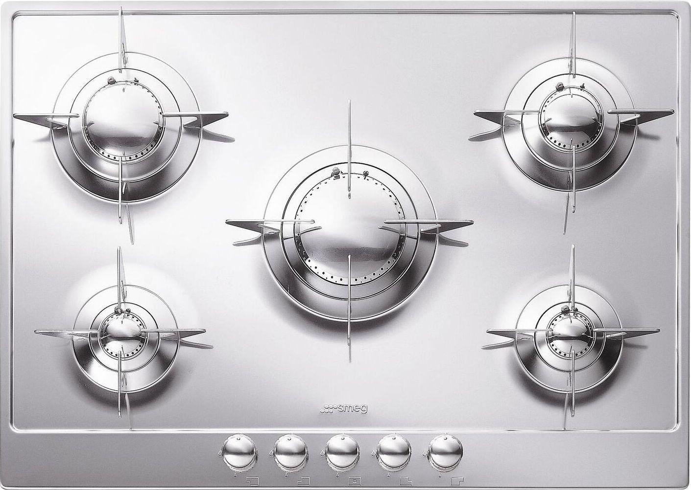 Smeg PU75ES Piano Design Series 30 Inch Gas Sealed Burner Cooktop