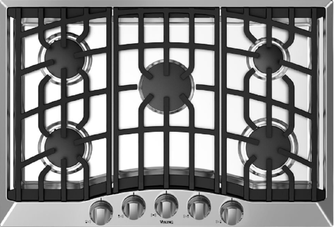 Viking RVGC33615BSSLP 3 Series 36 Inch Gas Sealed Burner Cooktop