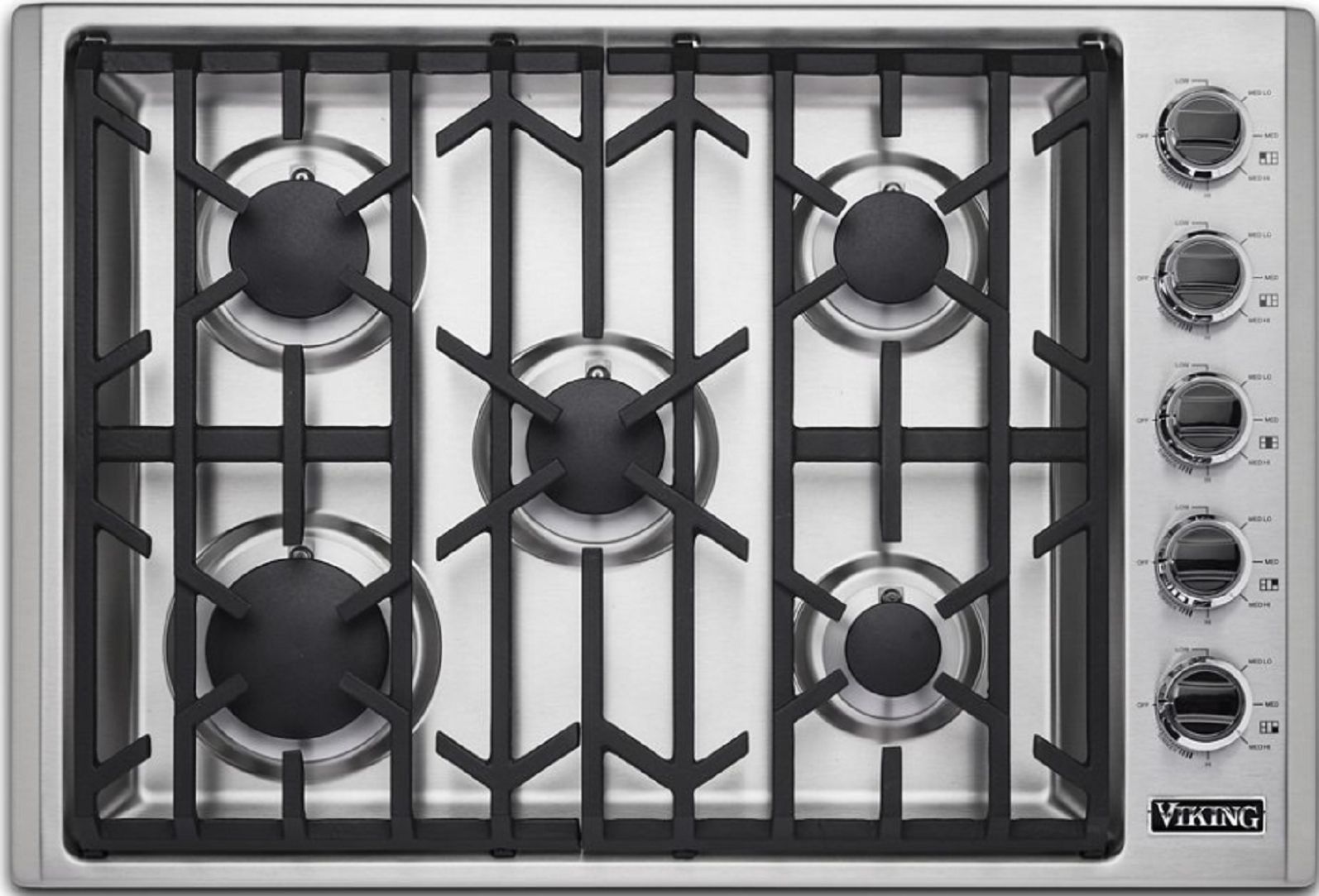 Viking VGSU53015BSS 5 Series 30 Inch Gas Sealed Burner Cooktop