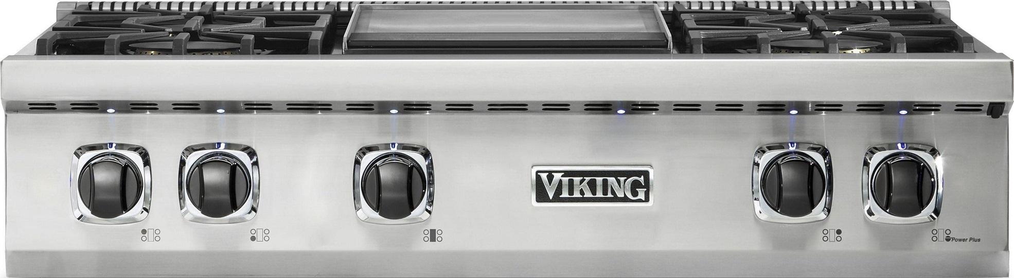 Viking VRT5364GSSLP 5 Series 36 Inch Gas Sealed Burner Rangetop