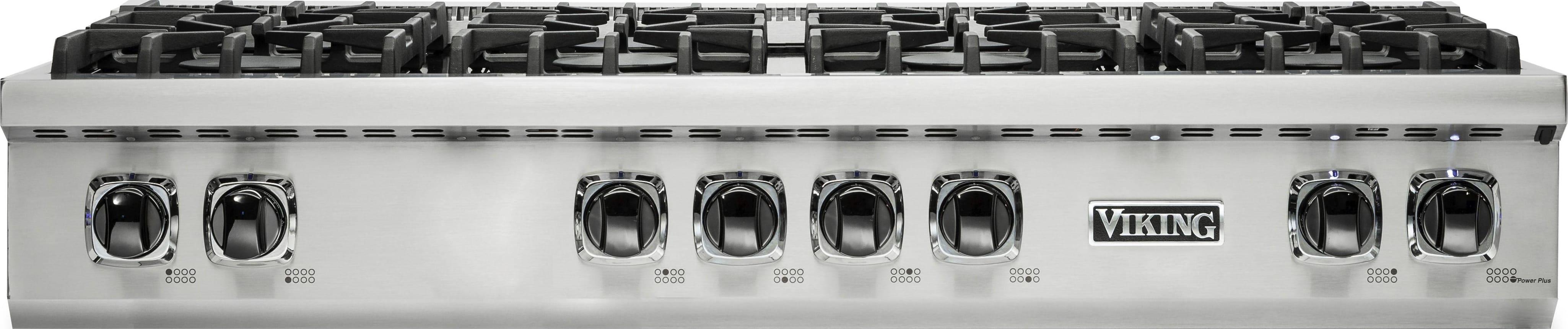 Viking VRT5488BSSLP 5 Series 48 Inch Gas Sealed Burner Rangetop