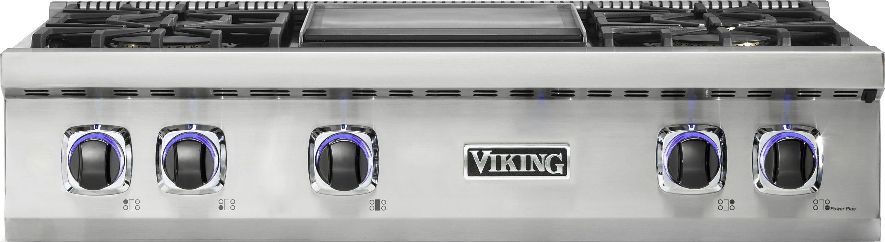 Viking VRT7364GSS 7 Series 36 Inch Gas Sealed Burner Rangetop