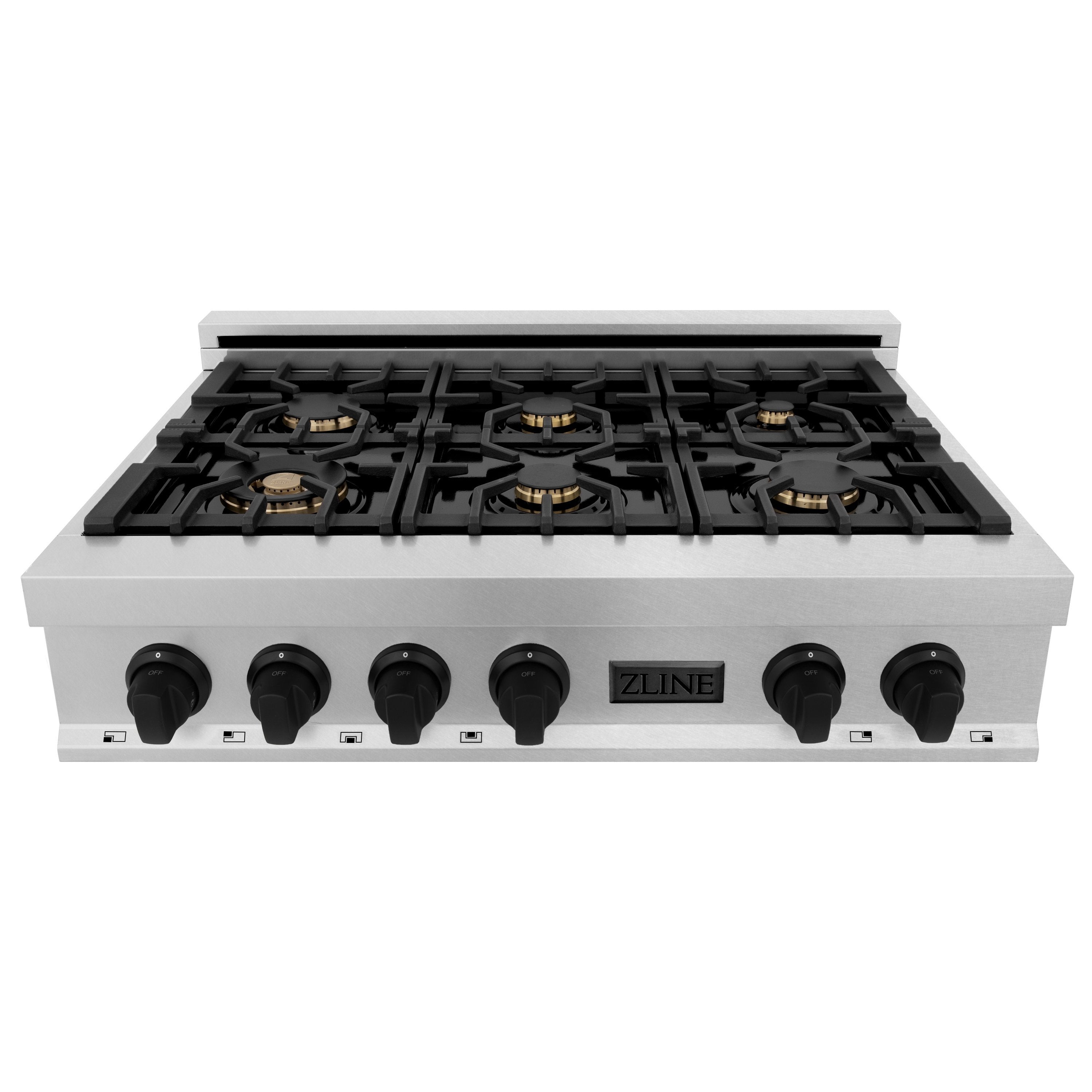 Z Line ZLINE RTSZ36CB Autograph Edition Series 36 Inch Gas Sealed Burner Rangetop