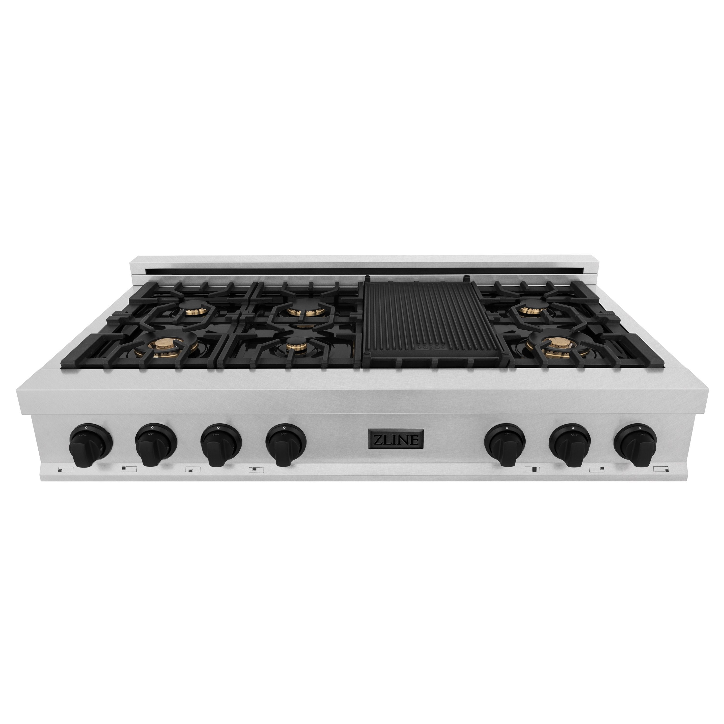 Z Line ZLINE RTSZ48CB Autograph Edition Series 48 Inch Gas Sealed Burner Rangetop