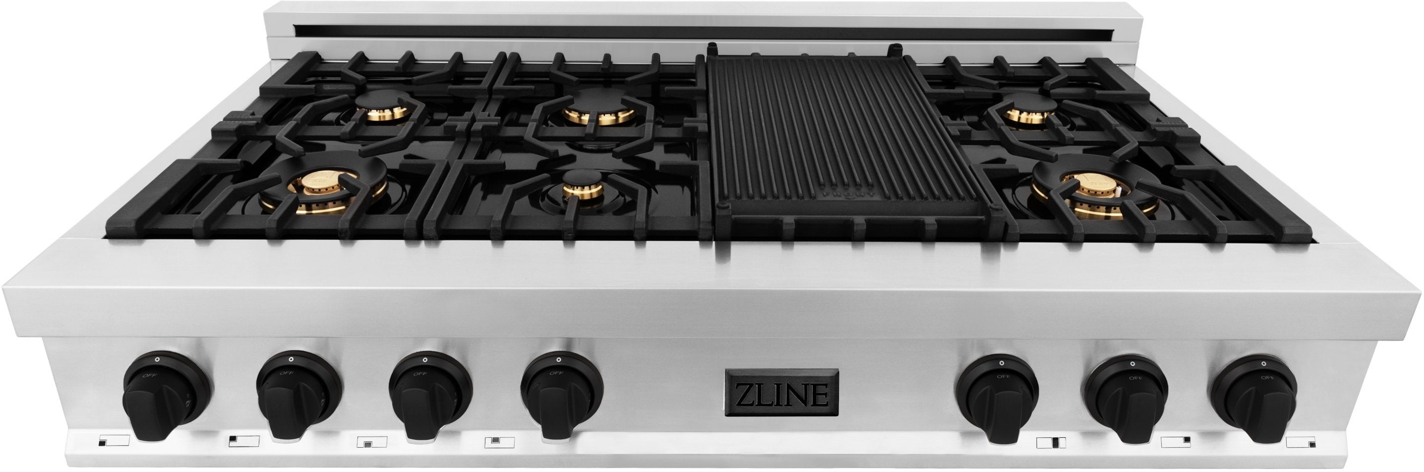 Z Line ZLINE RTZ48CB Autograph Edition Series 48 Inch Gas Sealed Burner Rangetop