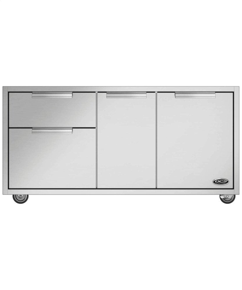 DCS 48" CAD Grill Cart for 9 Series Evolution Grills