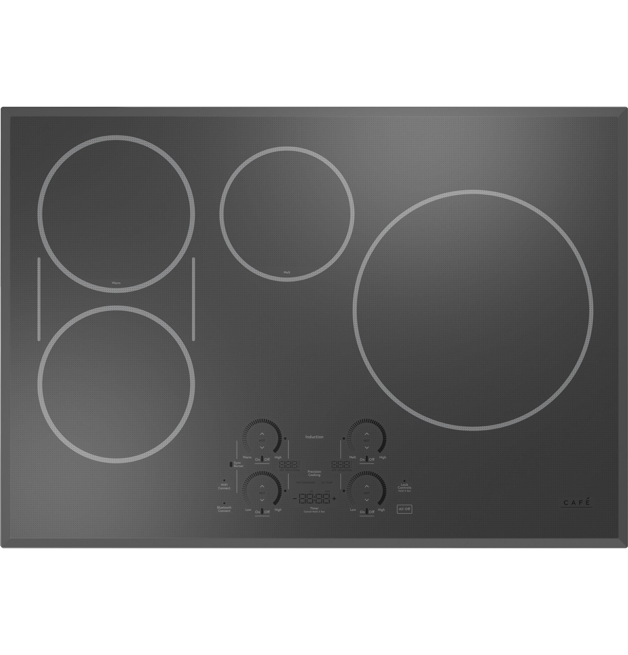 Cafe CHP90301TBB 30 Inch Induction Smoothtop Cooktop