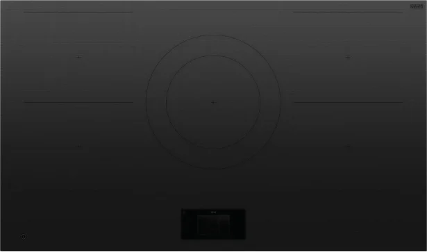 Fisher Paykel CI365DTTB1 36 Inch Primary Modular Induction Cooktop, 5 Zones Black