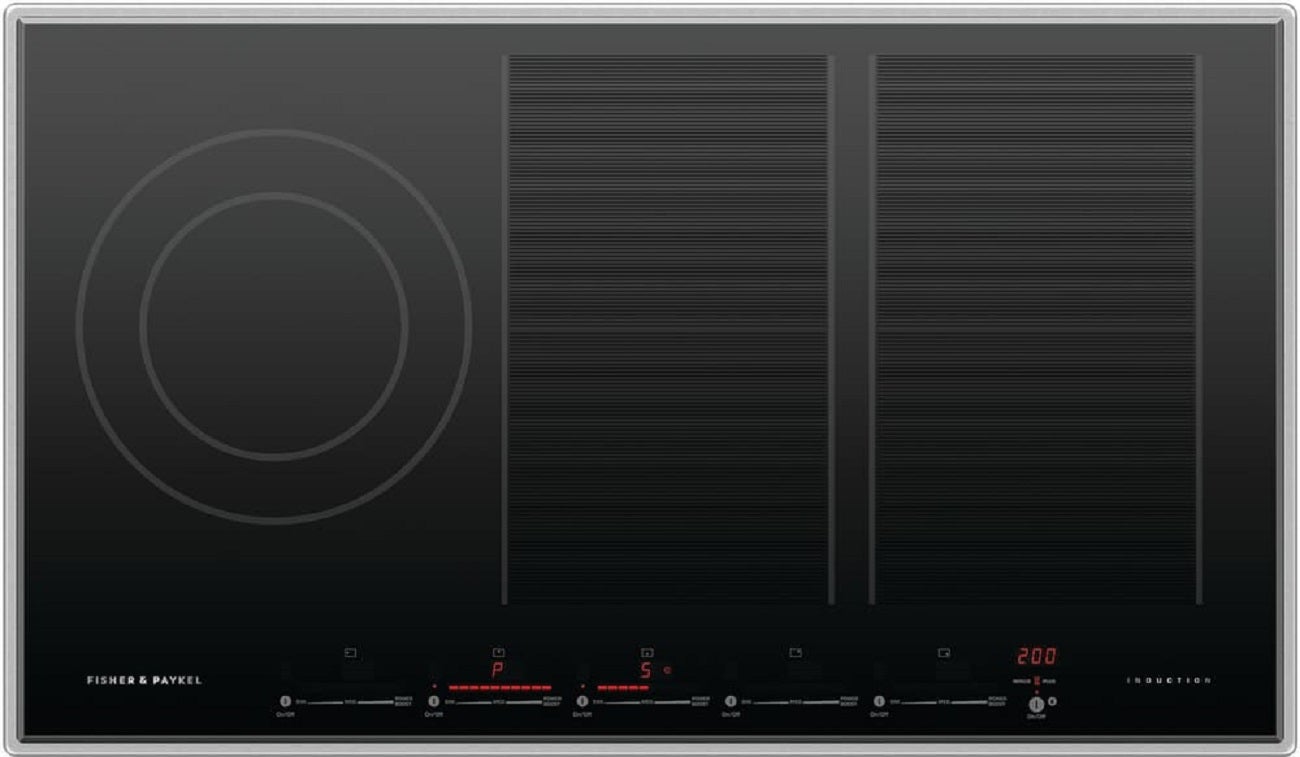 Fisher Paykel CI365PTX4 Professional Series 36 Inch Induction Smoothtop Cooktop