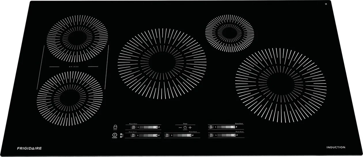 Frigidaire FCCI3627AB 36 Inch Induction Smoothtop Cooktop