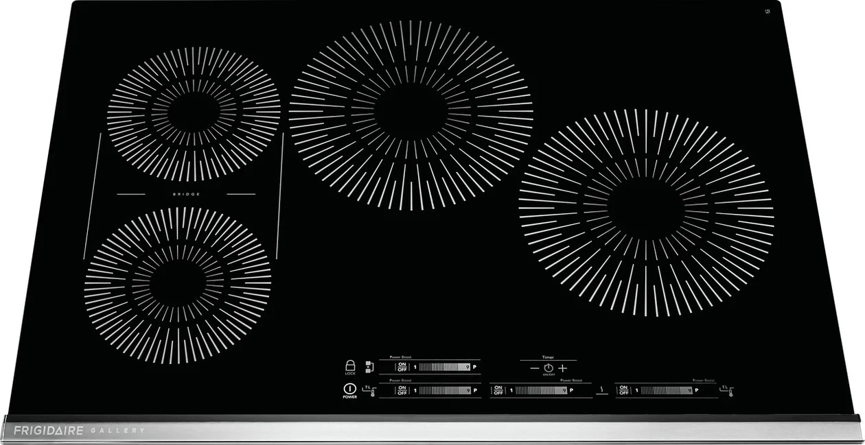 Frigidaire GCCI3067AB Gallery Series 30 Inch Induction Smoothtop Cooktop