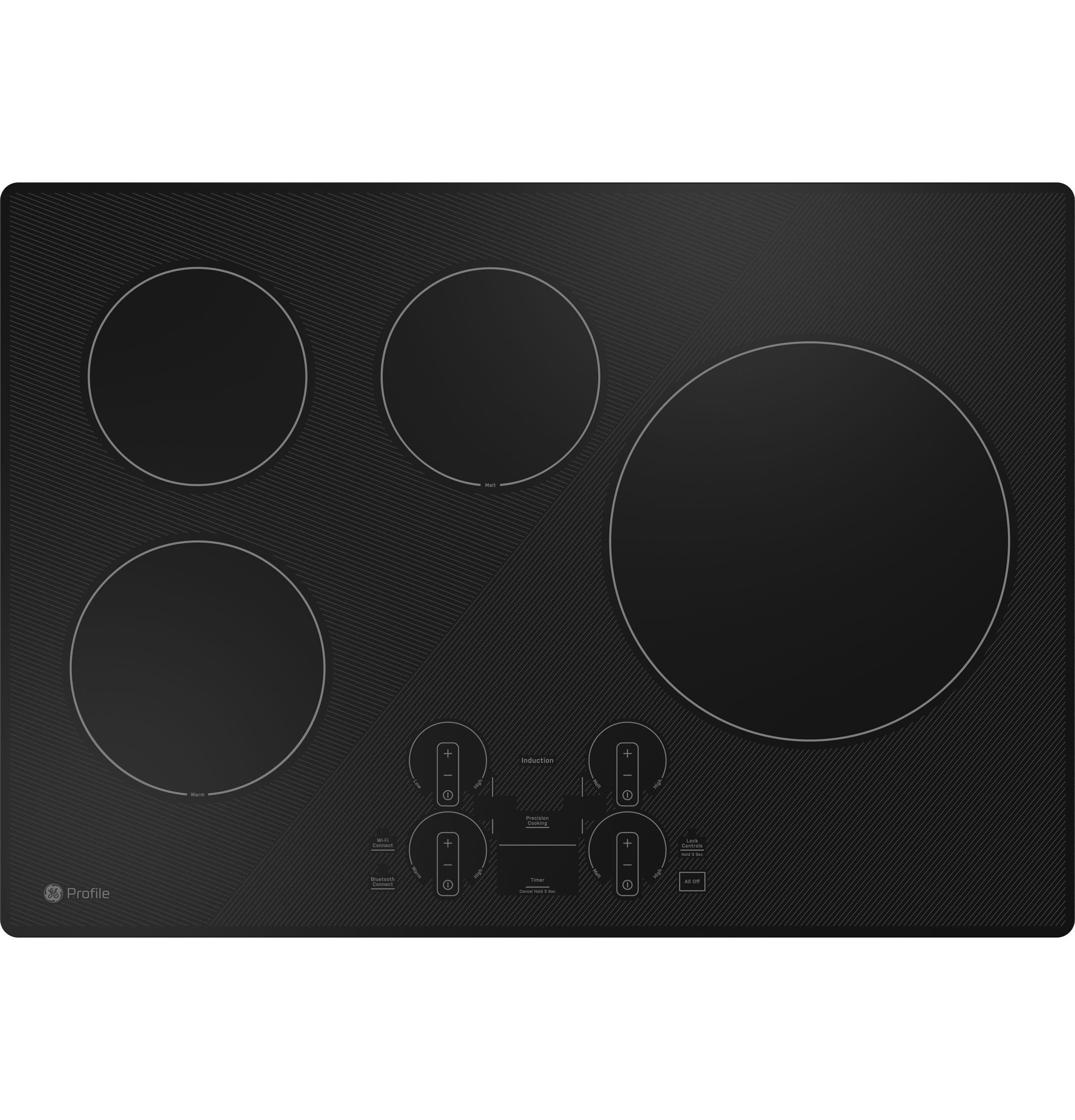 GE Profile PHP7030DTBB 30 Inch Induction Smoothtop Cooktop