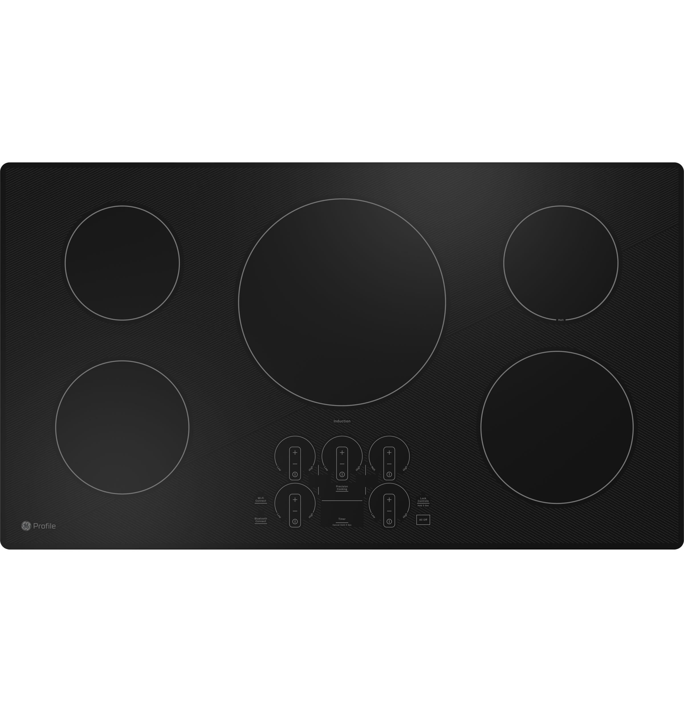 GE Profile PHP7036DTBB 36 Inch Induction Smoothtop Cooktop