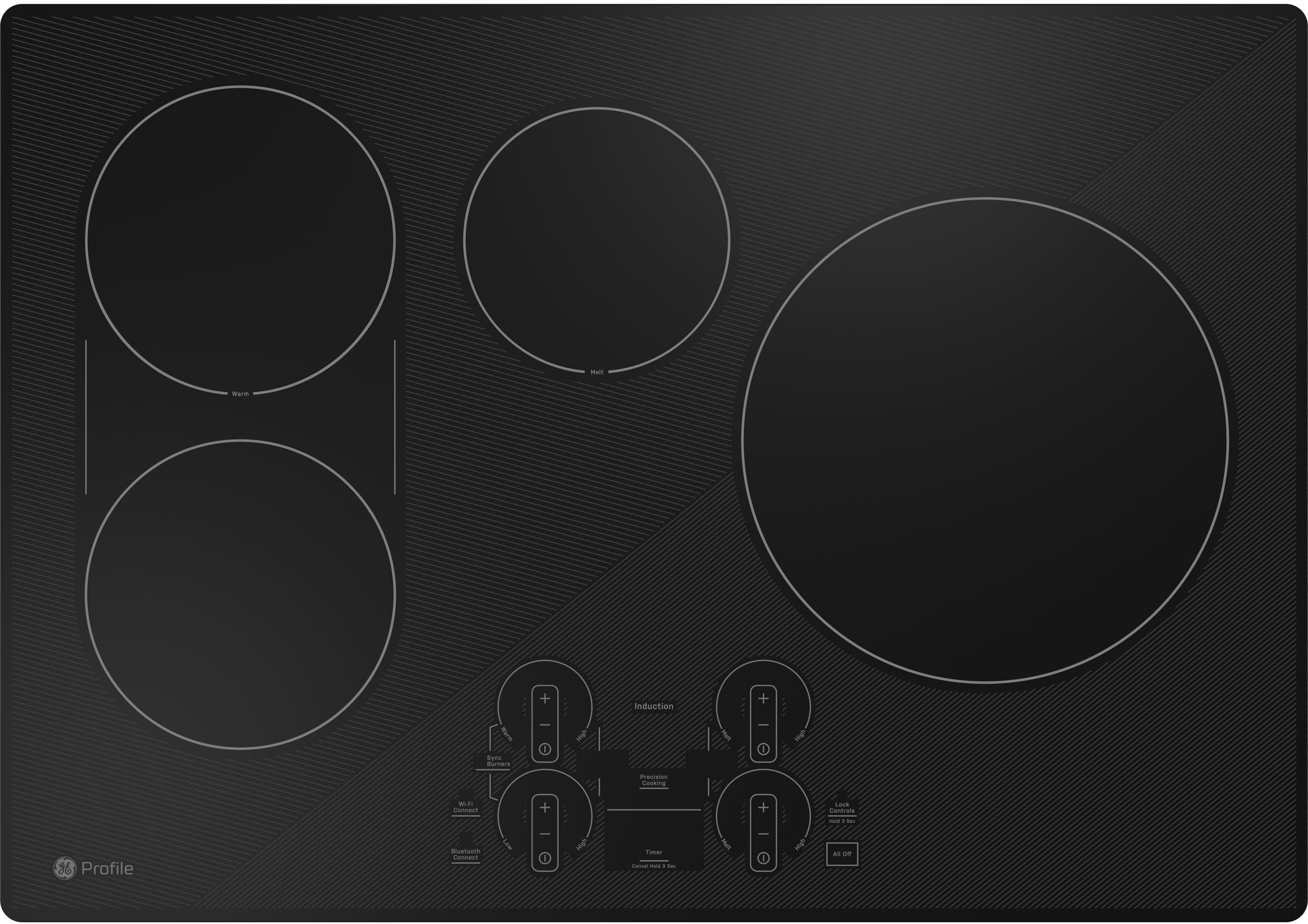GE Profile PHP9030DTBB 30 Inch Induction Smoothtop Cooktop