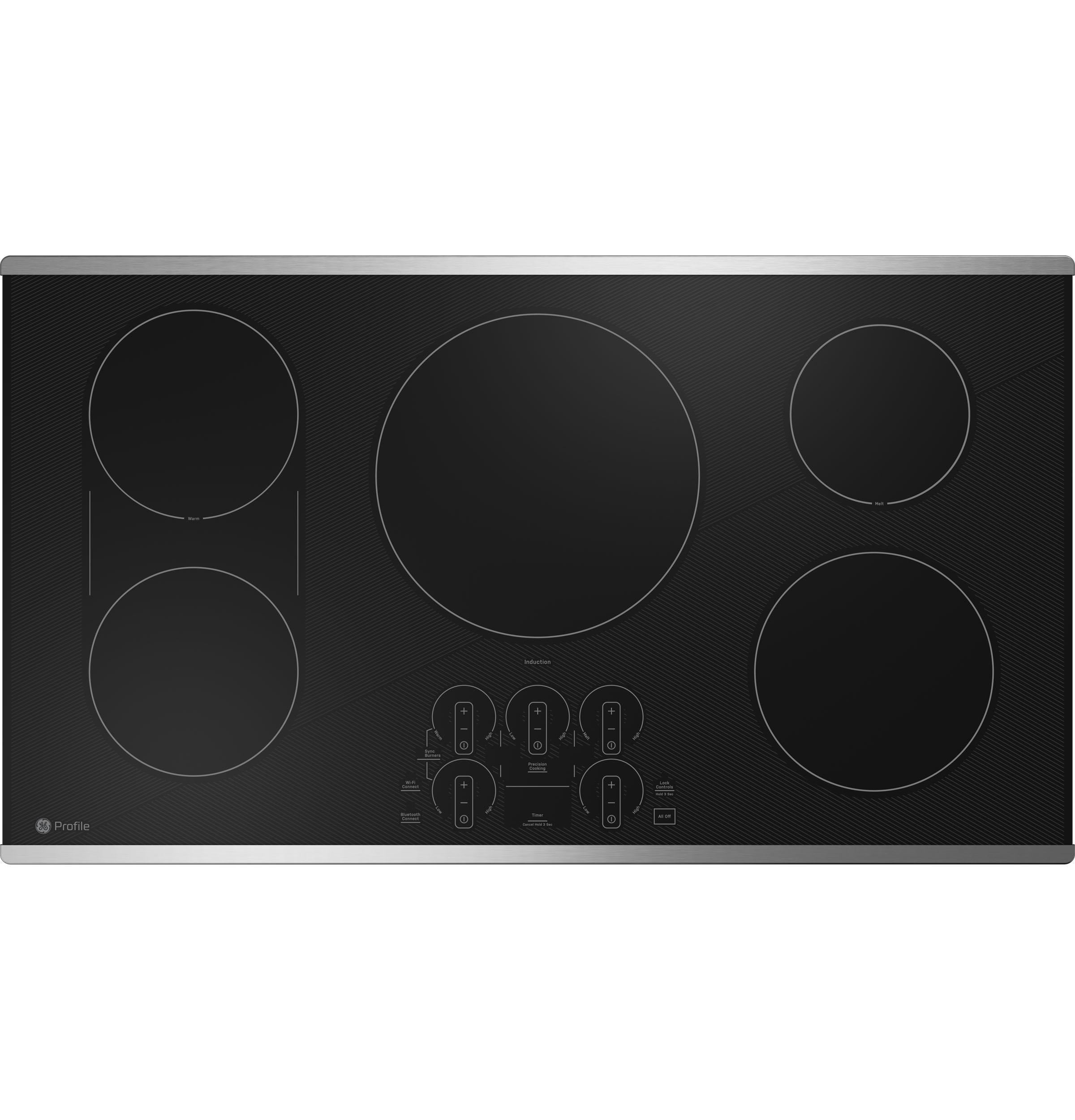 GE Profile PHP9036STSS 36 Inch Induction Smoothtop Cooktop
