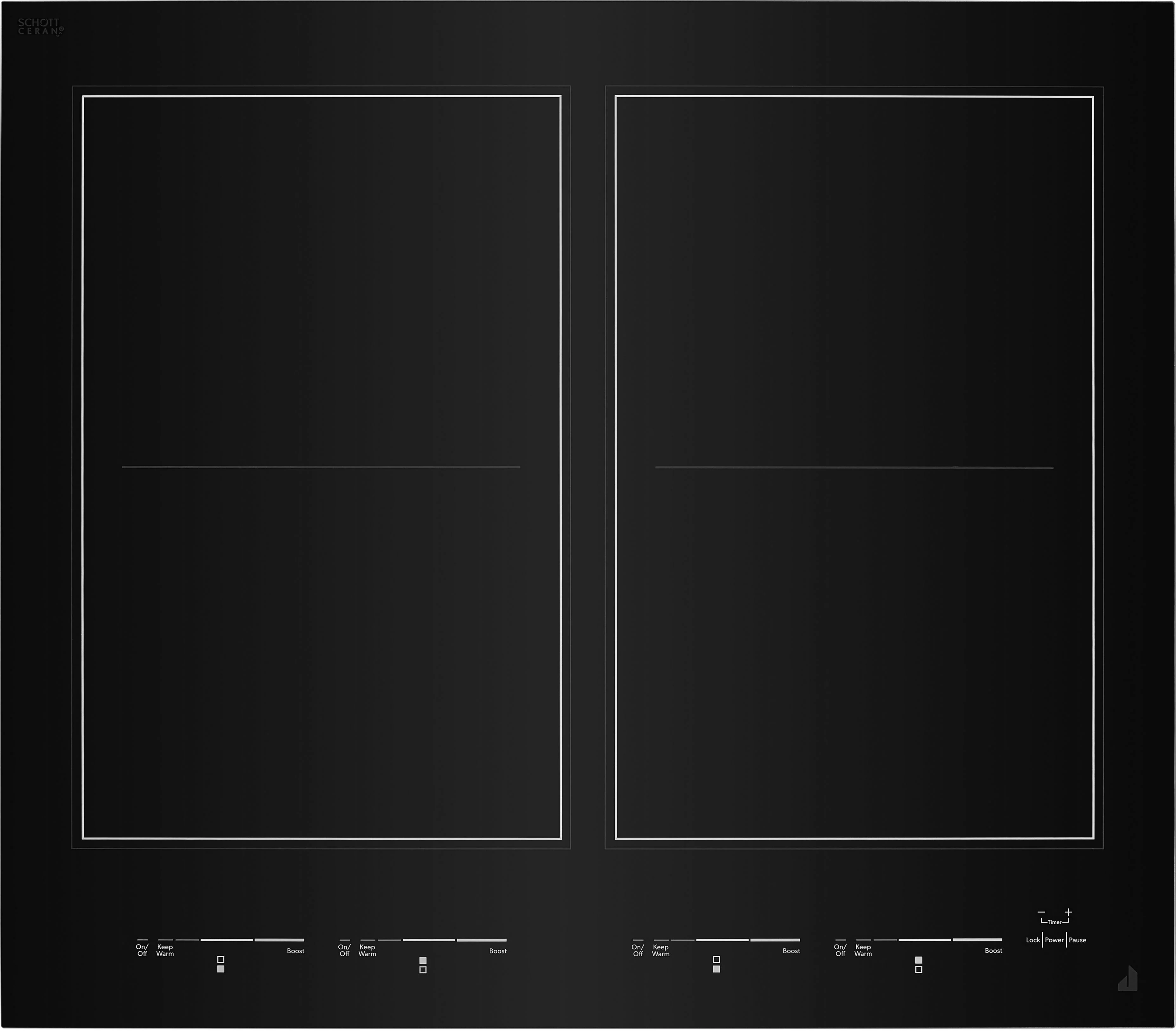 Jenn Air Jenn-Air JIC4724HB 24 Inch Induction Smoothtop Cooktop
