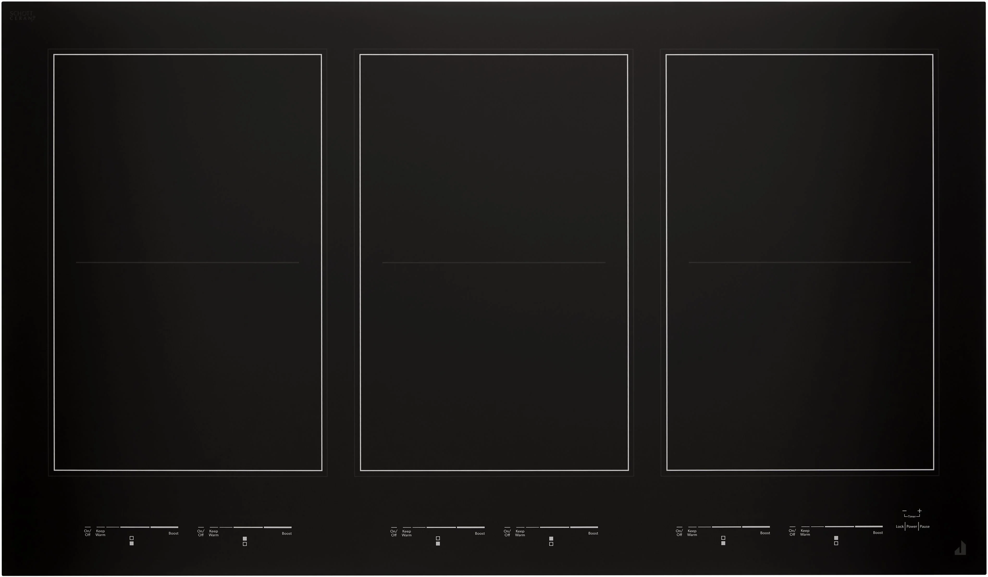 Jenn Air Jenn-Air JIC4736HB 36 Inch Induction Smoothtop Cooktop