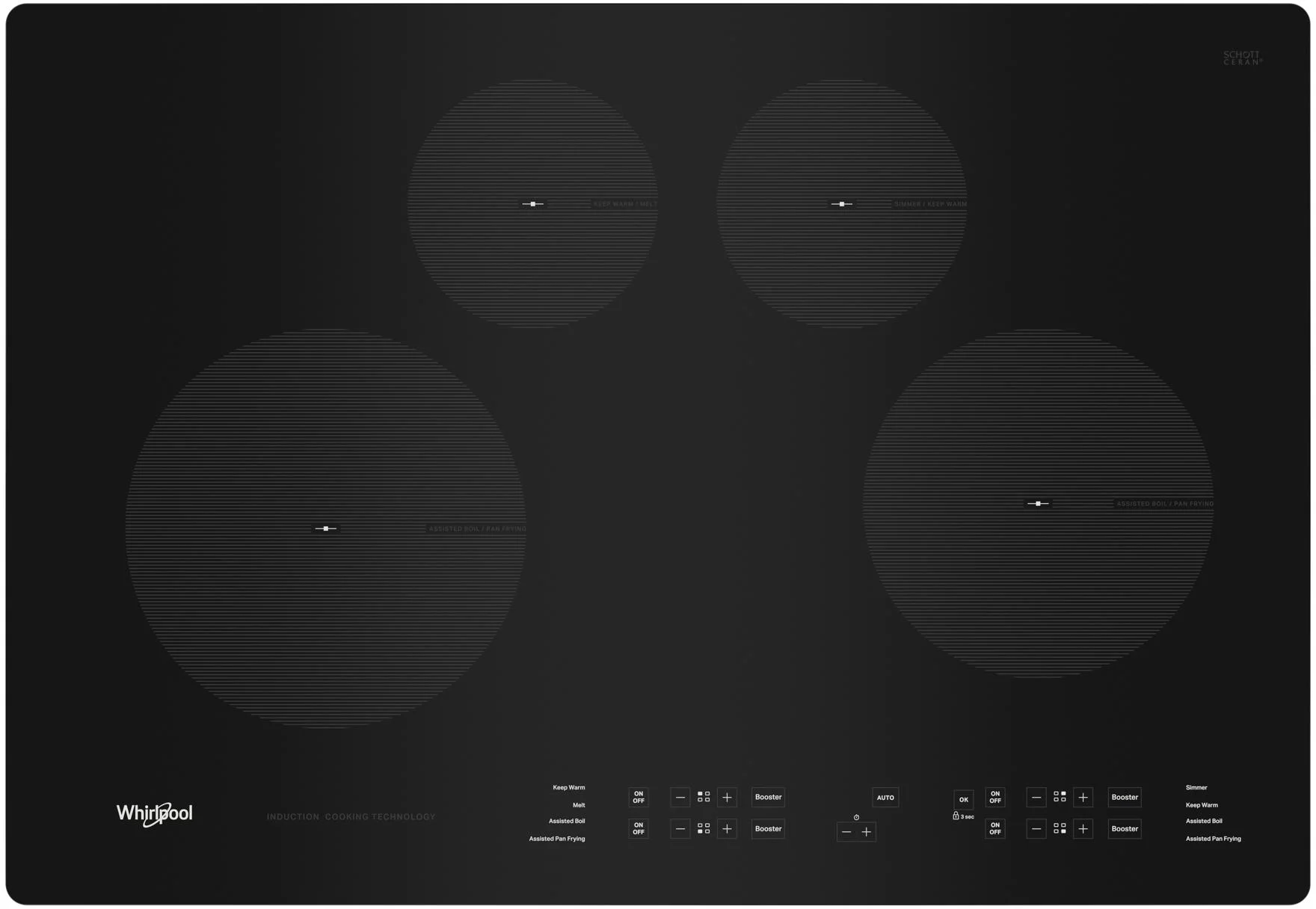 Whirlpool 30 Inch Electric Smoothtop Cooktop