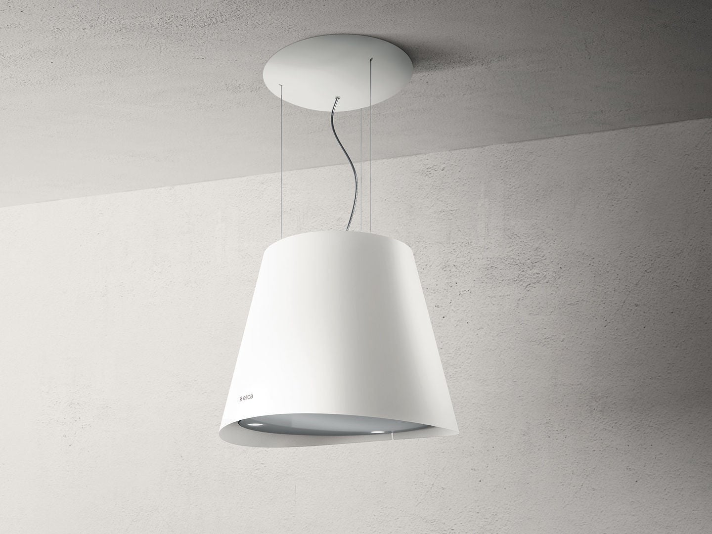 Elica EES320WT Iconic Series 21 Inch Ceiling Mount Recirculating Hood