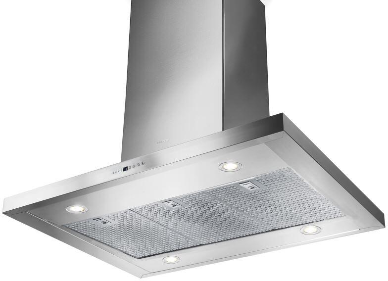 Faber BELAIS48SS600 48 Inch Island Mount Ducted Hood