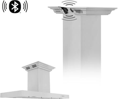Z Line ZLINE KE2ICRNBT48 48 Inch Island Mount Ducted Hood