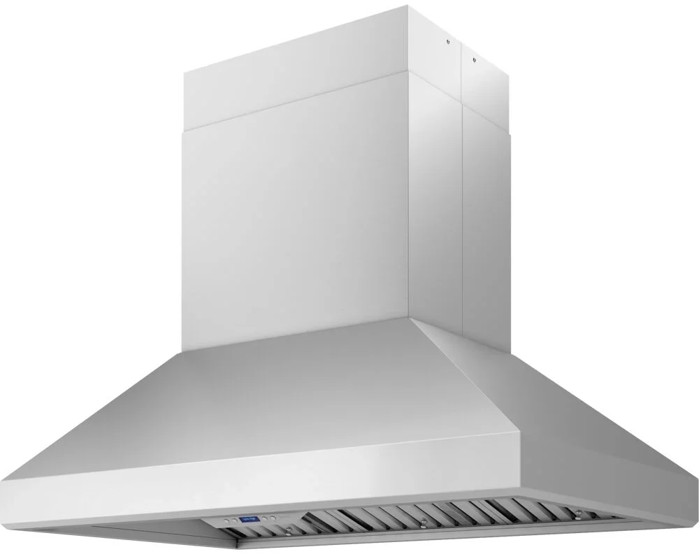 Zephyr AK7754BS Titan Series 54 Inch Pro Style Island Mount Hood