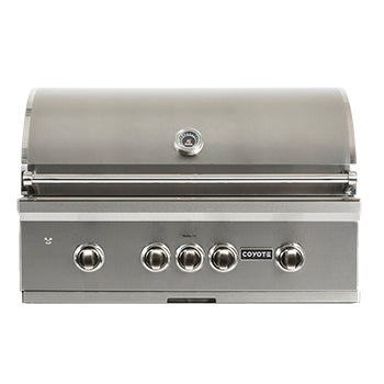 Coyote 36" Stainless Steel Built-In Propane Grill With RapidSear Infrared Burner & Rotisserie