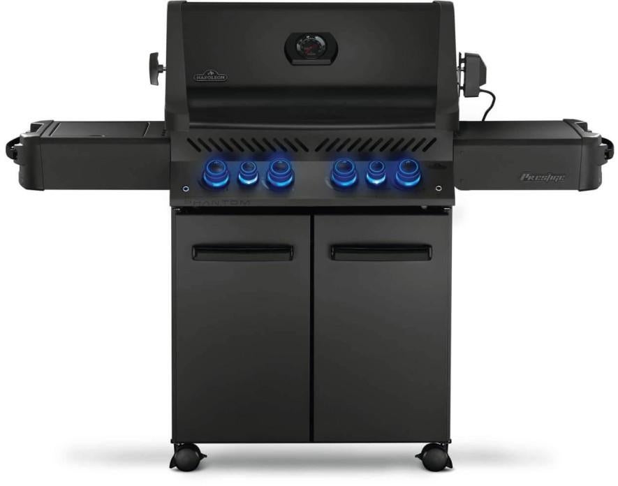 Napoleon P500RSIBPK3PHM Phantom Prestige Series 66 Inch Freestanding Liquid Propane Grill
