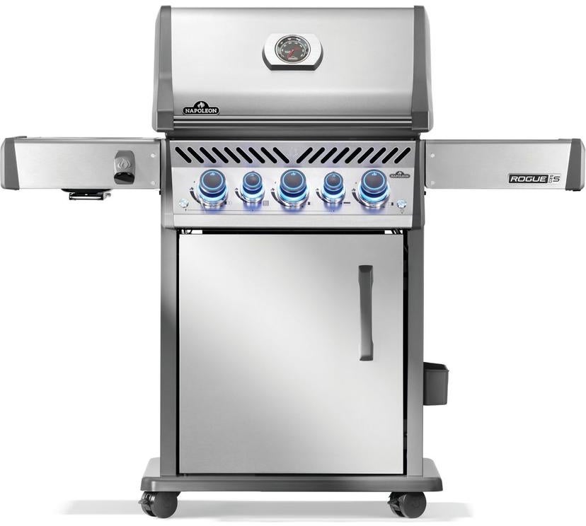 Napoleon Phantom Rogue PRO-S 425 Grill With Infrared Side And Rear Burners: Stainless Steel, Liquid Propane